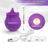 Tongue Licking Rose Vibrator